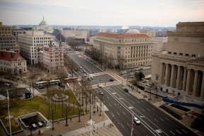 View from the roof of Market Square